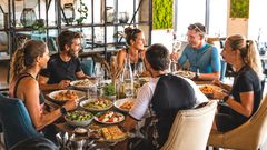 Traditionelle Pastaparty 